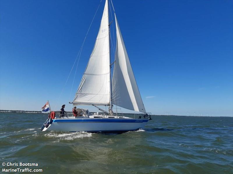 jonathan (Sailing vessel) - IMO , MMSI 244270087, Call Sign PI8698 under the flag of Netherlands