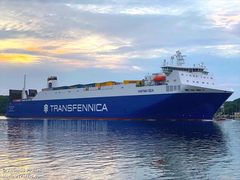 hafnia sea (Ro-Ro Cargo Ship) - IMO 9357602, MMSI 255815000, Call Sign CQUV under the flag of Madeira