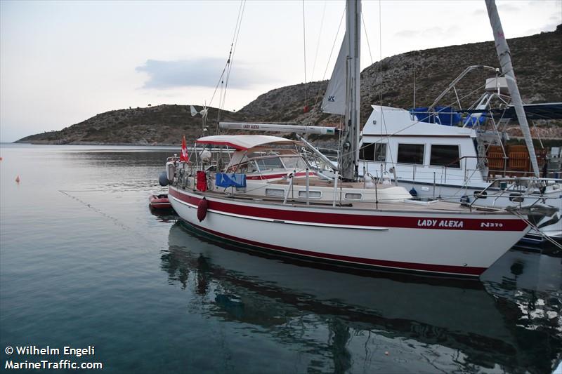 lady alexa (Sailing vessel) - IMO , MMSI 269104660, Call Sign HBY4436 under the flag of Switzerland