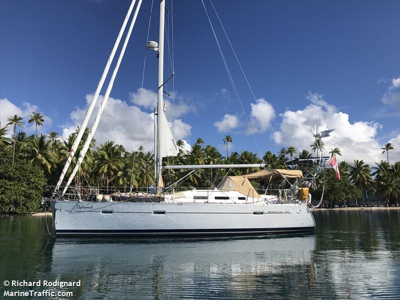 rodignard (Sailing vessel) - IMO , MMSI 316014288, Call Sign CFA3836 under the flag of Canada