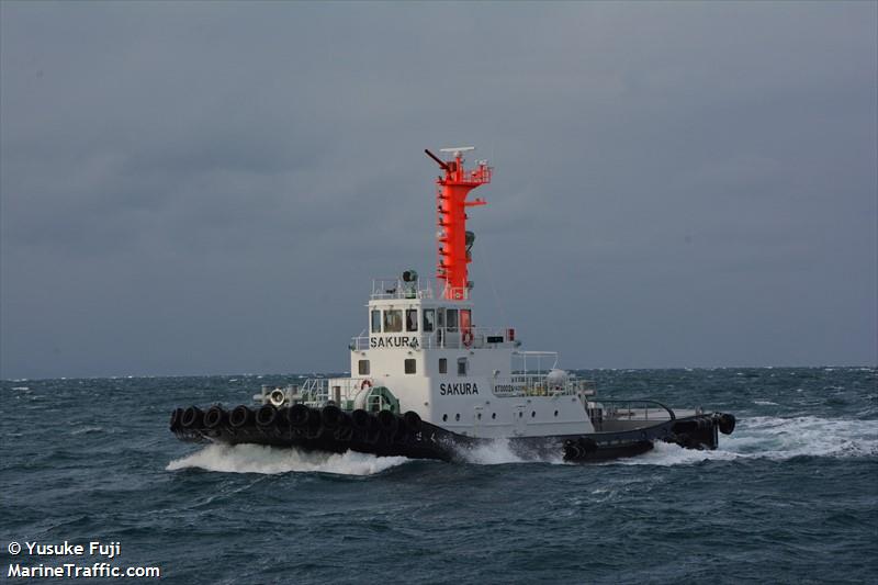 sakura (Tug) - IMO , MMSI 431005996, Call Sign JD3771 under the flag of Japan