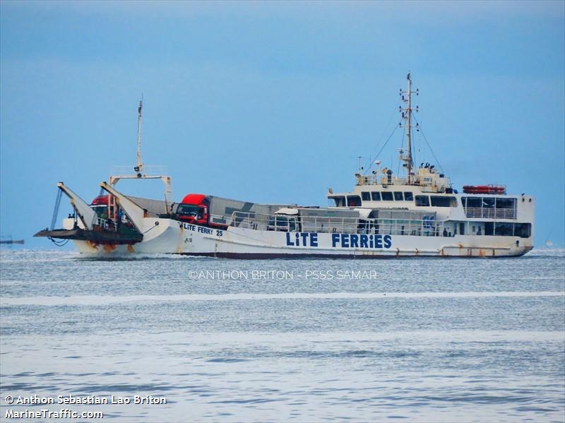 liteferry25 (Landing Craft) - IMO 9645528, MMSI 548560500, Call Sign DUH3342 under the flag of Philippines
