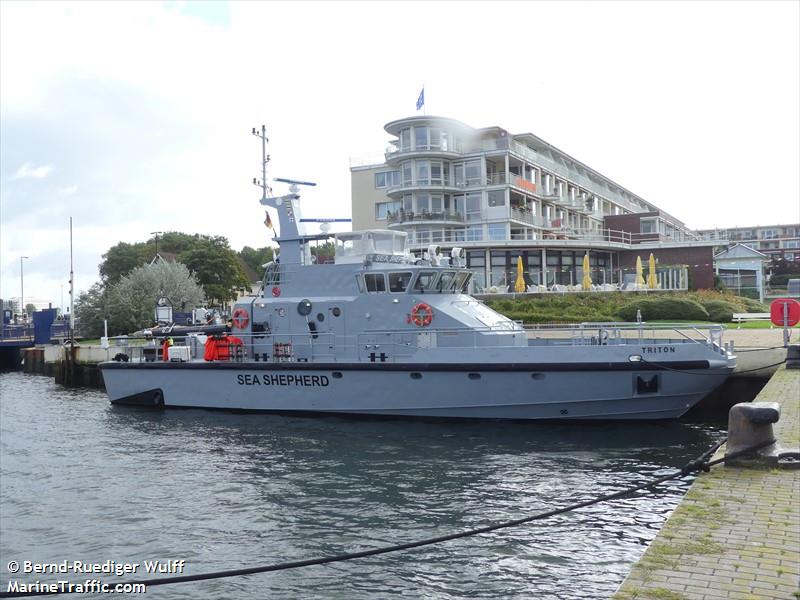 triton (Patrol Vessel) - IMO 9751597, MMSI 211891740, Call Sign DDUX under the flag of Germany