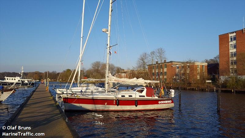 godewind (Sailing vessel) - IMO , MMSI 218005730, Call Sign DB9781 under the flag of Germany