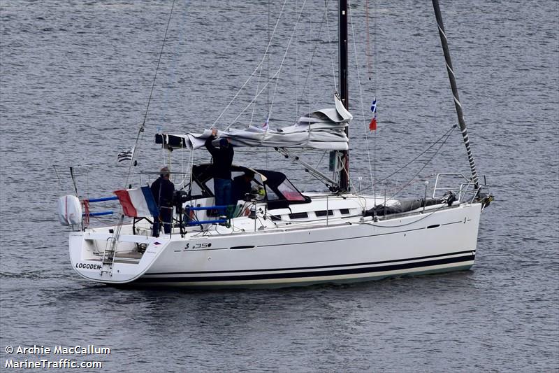 logoden (Sailing vessel) - IMO , MMSI 227120410, Call Sign FAA4170 under the flag of France