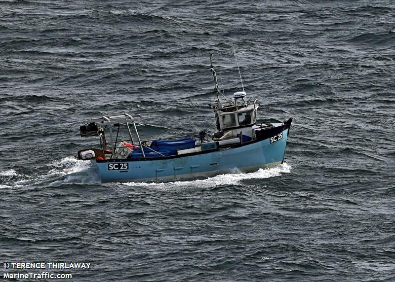 santa fe (Fishing vessel) - IMO , MMSI 232030359, Call Sign MIEC9 under the flag of United Kingdom (UK)
