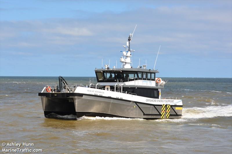 seacat sovereign (Offshore Tug/Supply Ship) - IMO 1013755, MMSI 232047798, Call Sign MNSN6 under the flag of United Kingdom (UK)