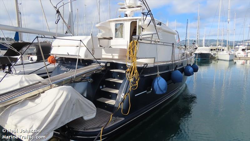 santa kira (Pleasure craft) - IMO , MMSI 244202261 under the flag of Netherlands