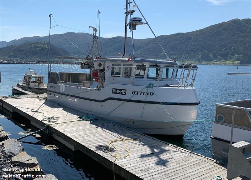 oytind (Fishing vessel) - IMO , MMSI 257065550, Call Sign LH3274 under the flag of Norway