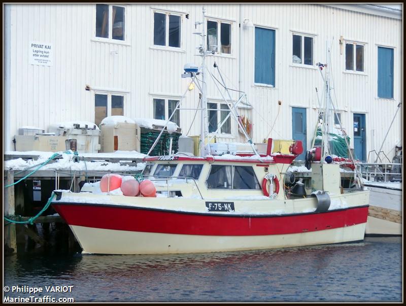 truda (Fishing vessel) - IMO , MMSI 257154540, Call Sign LF 3840 under the flag of Norway