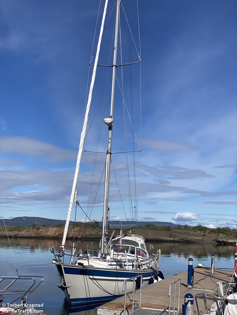 samira (Sailing vessel) - IMO , MMSI 257572610, Call Sign LL4684 under the flag of Norway