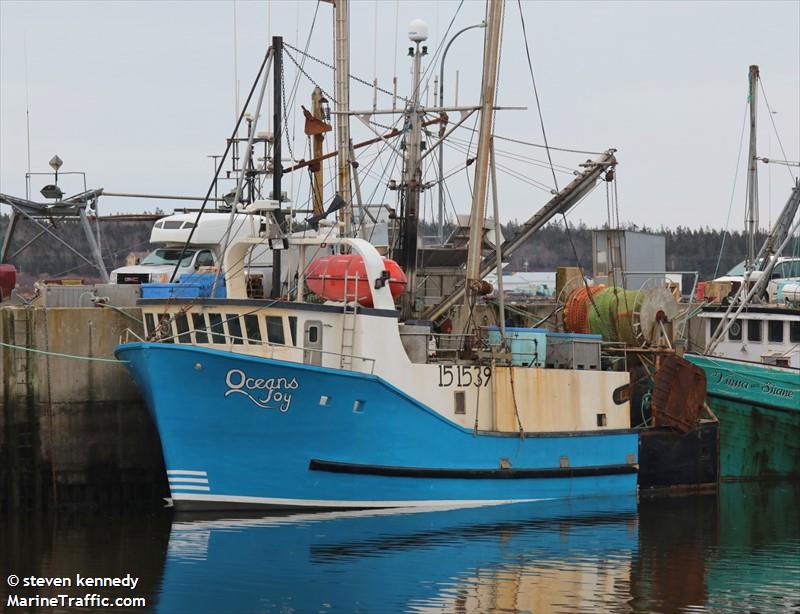 oceans joy (Fishing vessel) - IMO , MMSI 316004922, Call Sign VB5229 under the flag of Canada