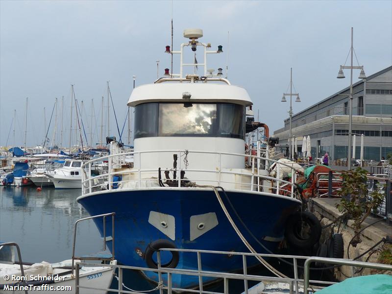 mazal tov (Fishing vessel) - IMO , MMSI 428655000 under the flag of Israel