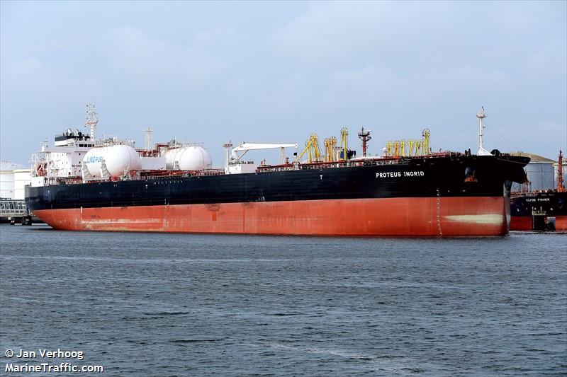 proteus ingrid (Crude Oil Tanker) - IMO 9923463, MMSI 563191500, Call Sign 9V8634 under the flag of Singapore