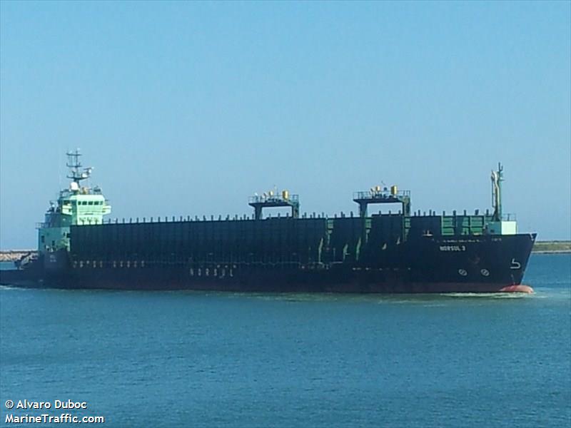 norsul abrolhos (Pusher Tug) - IMO 9336361, MMSI 710000830, Call Sign PS7146 under the flag of Brazil