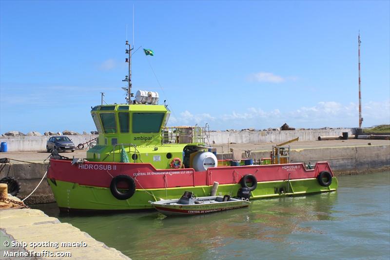 hidrosub ii (Diving ops) - IMO , MMSI 710130315, Call Sign PP9195 under the flag of Brazil