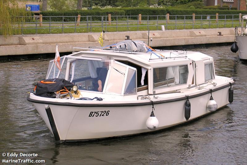 seppe (Pleasure craft) - IMO , MMSI 205971300, Call Sign OS9713 under the flag of Belgium