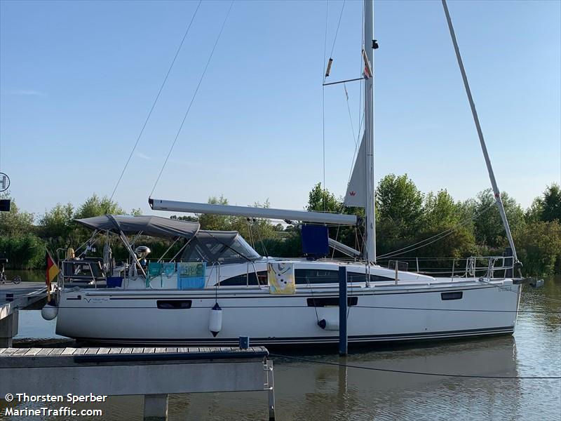 ay mimigernaford (Sailing vessel) - IMO , MMSI 211523950, Call Sign DH8447 under the flag of Germany