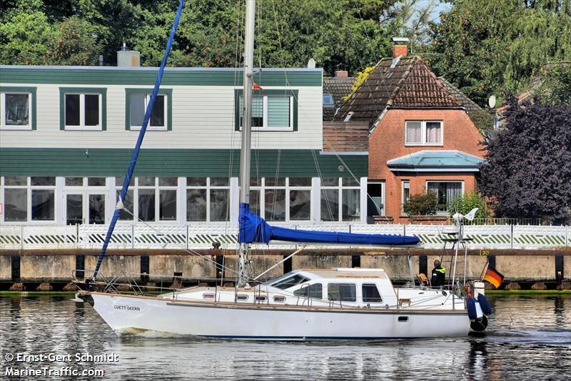 luett deern (Sailing vessel) - IMO , MMSI 211726170, Call Sign DC9018 under the flag of Germany