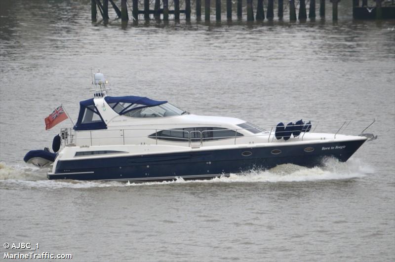 born to boogie (Pleasure craft) - IMO , MMSI 232045372, Call Sign 2GAK3 under the flag of United Kingdom (UK)