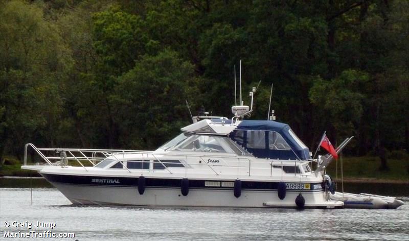 sentinal (Pleasure craft) - IMO , MMSI 235074684, Call Sign 2CPJ9 under the flag of United Kingdom (UK)