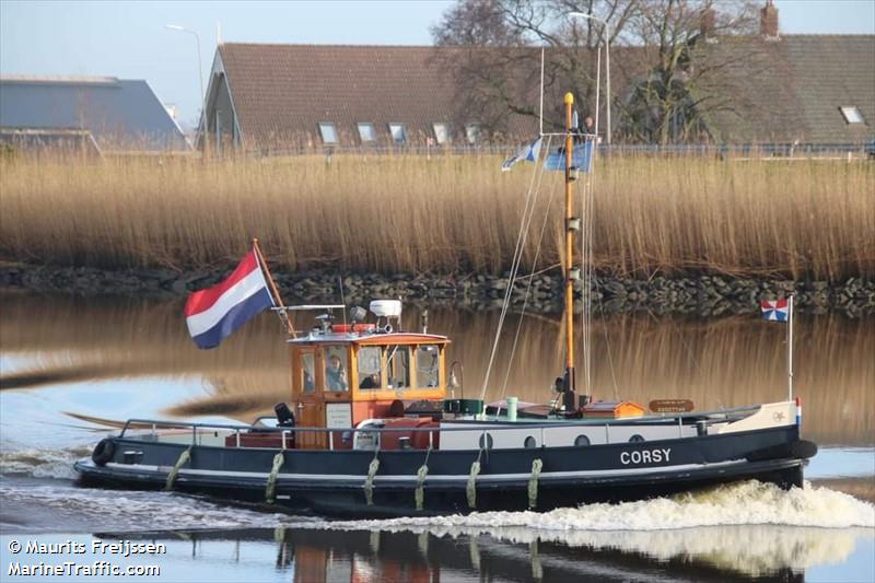 corsy (Pleasure craft) - IMO , MMSI 244016374, Call Sign PA6374 under the flag of Netherlands
