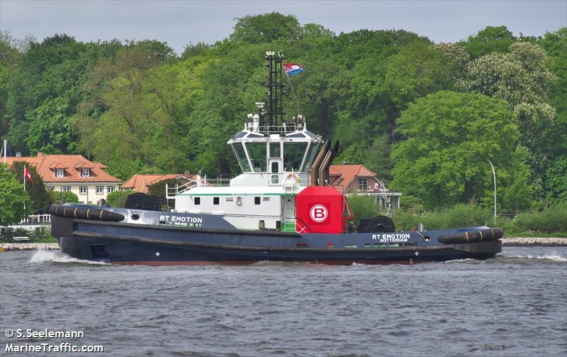 vb emotion (Tug) - IMO 9691369, MMSI 244661000, Call Sign PGXD under the flag of Netherlands