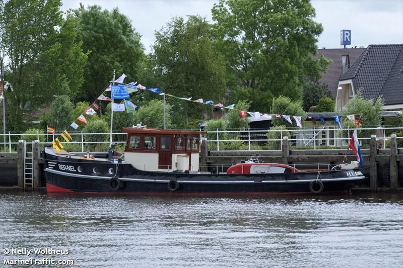 ber-nel (Tug) - IMO , MMSI 244722807, Call Sign PI3632 under the flag of Netherlands