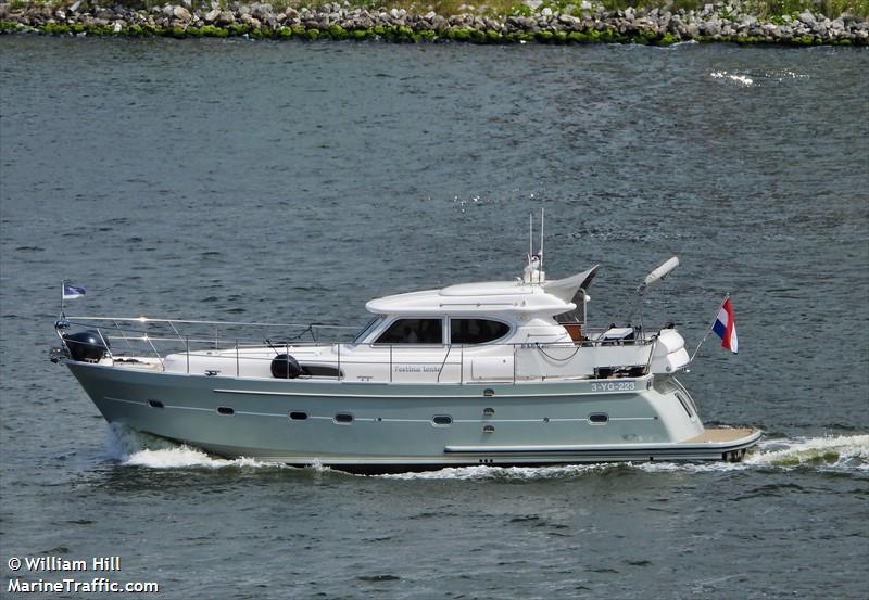 festina lente (Pleasure craft) - IMO , MMSI 244830616, Call Sign PG7925 under the flag of Netherlands