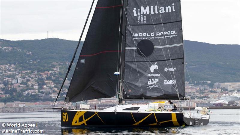 obportus 3 solo (Sailing vessel) - IMO , MMSI 247212730, Call Sign IK9550 under the flag of Italy