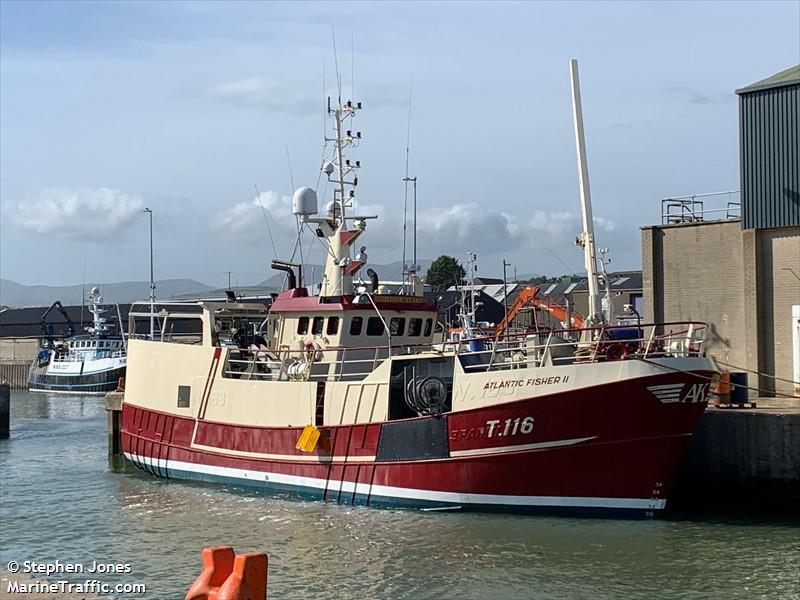 atlantic fisher ii (Unknown) - IMO , MMSI 250013816, Call Sign EIA2283 under the flag of Ireland