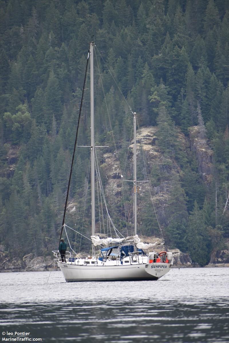 sunpiper (Sailing vessel) - IMO , MMSI 316037527 under the flag of Canada