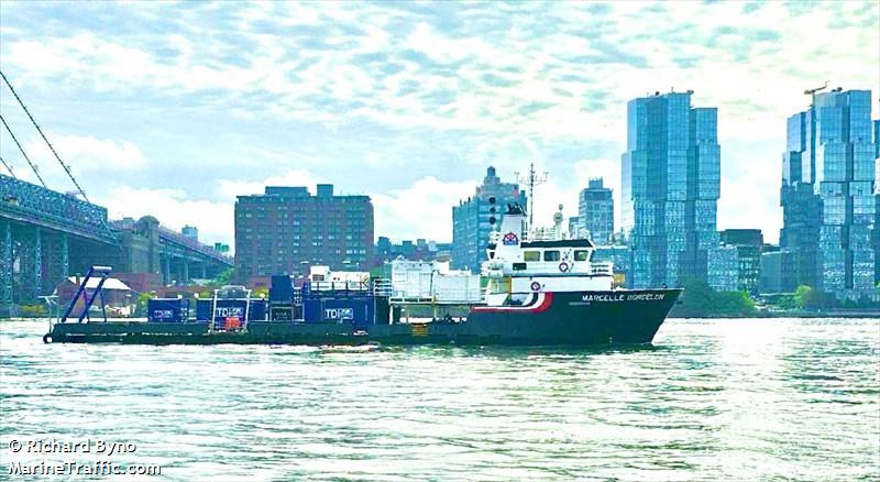 marcelle bordelon (Offshore Tug/Supply Ship) - IMO 9350379, MMSI 367754650, Call Sign WDJ2038 under the flag of United States (USA)
