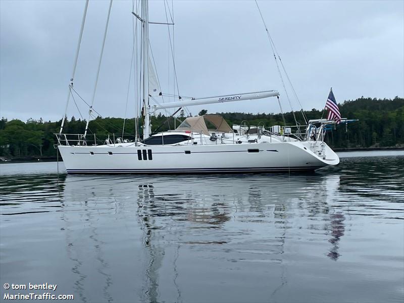 sy serenity (Sailing vessel) - IMO , MMSI 368265840, Call Sign WDN2840 under the flag of United States (USA)