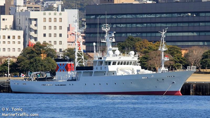 tenjin (Fishing Support Vessel) - IMO 9775309, MMSI 431285000, Call Sign JD3910 under the flag of Japan