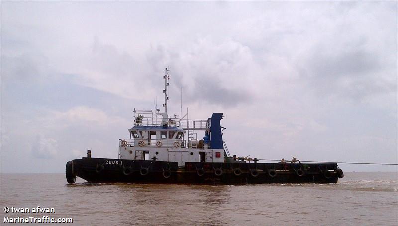 tb. zeus 1 (Unknown) - IMO , MMSI 525003673, Call Sign YD6892 under the flag of Indonesia