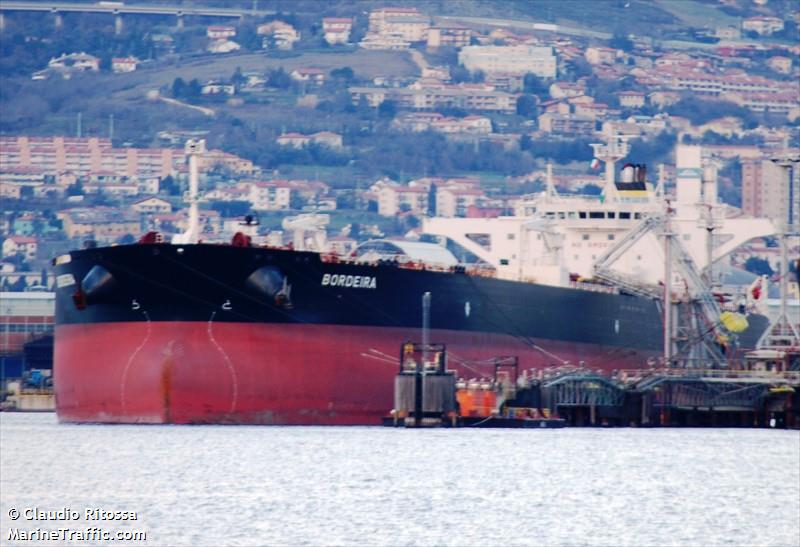 bordeira (Crude Oil Tanker) - IMO 9529499, MMSI 636022897, Call Sign 5LKY7 under the flag of Liberia