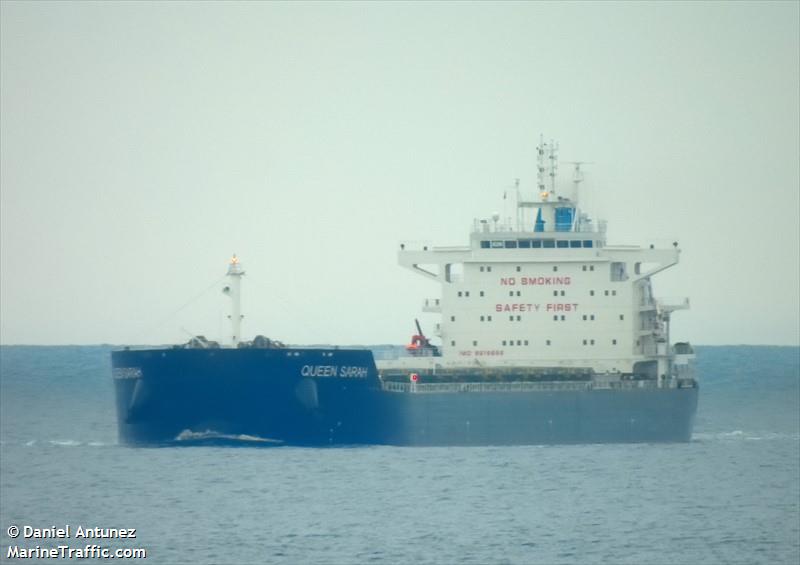 queen sarah (Bulk Carrier) - IMO 9618666, MMSI 636093180, Call Sign 5LLM3 under the flag of Liberia