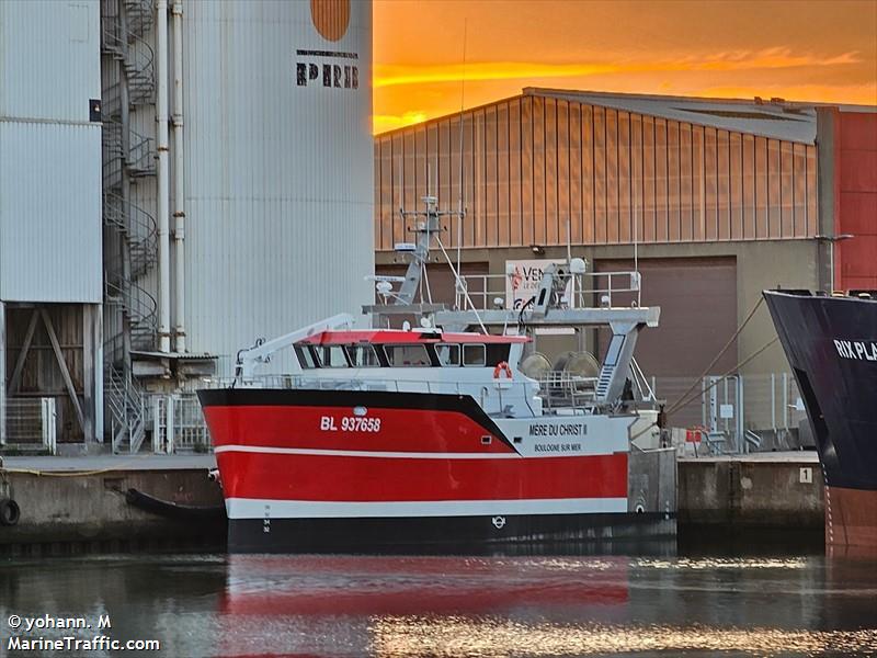 fv mere du christ 2 (Fishing Vessel) - IMO 9997567, MMSI 228446600, Call Sign FMWC under the flag of France
