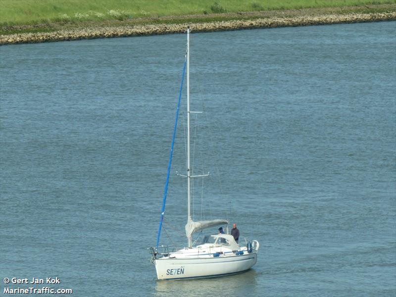 seven (Sailing vessel) - IMO , MMSI 244090888, Call Sign PD9395 under the flag of Netherlands
