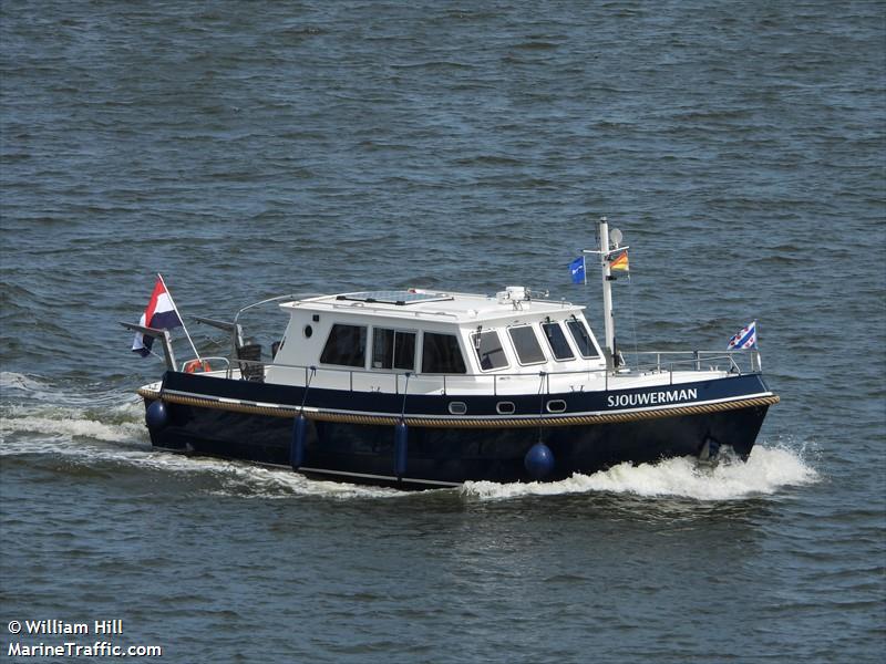 sjouwerman (Pleasure craft) - IMO , MMSI 244383654, Call Sign  PC 419 under the flag of Netherlands