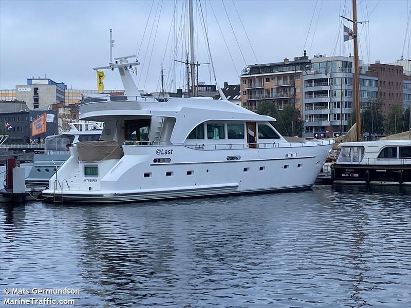 at last (Pleasure craft) - IMO , MMSI 244393450, Call Sign PA2778 under the flag of Netherlands