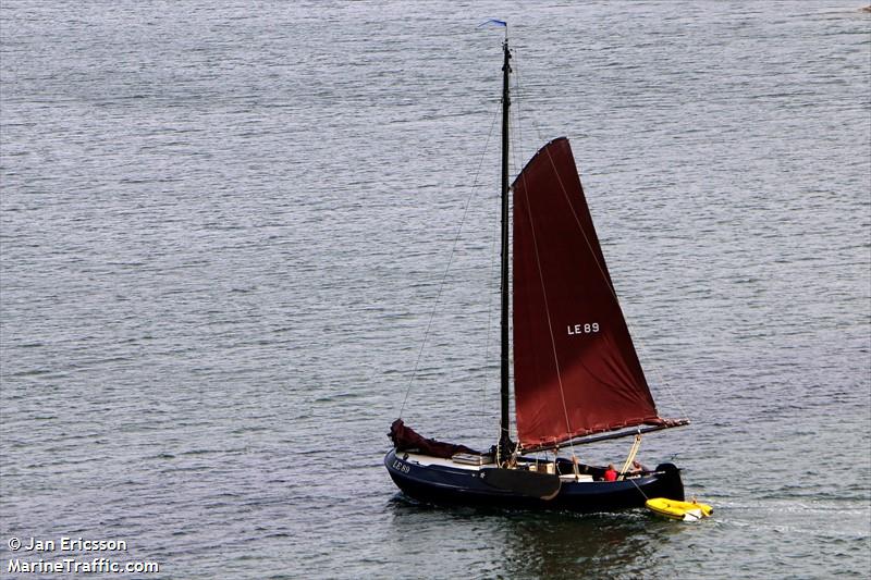 lina (Sailing vessel) - IMO , MMSI 265622810, Call Sign 7SDC under the flag of Sweden