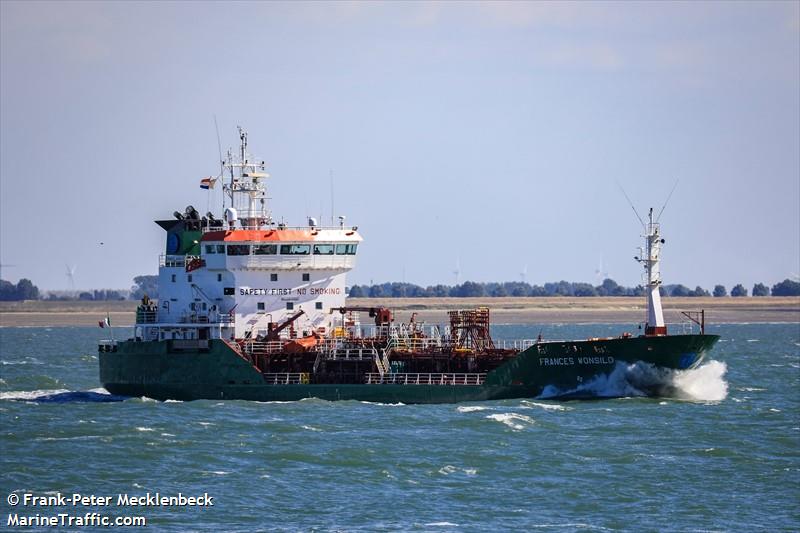 sild (Chemical/Oil Products Tanker) - IMO 9013660, MMSI 341071001, Call Sign V4DY5 under the flag of St Kitts & Nevis