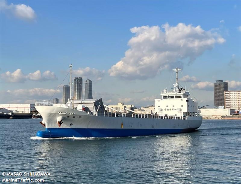 tomiei3 (General Cargo Ship) - IMO 1014929, MMSI 431021451, Call Sign JD5271 under the flag of Japan