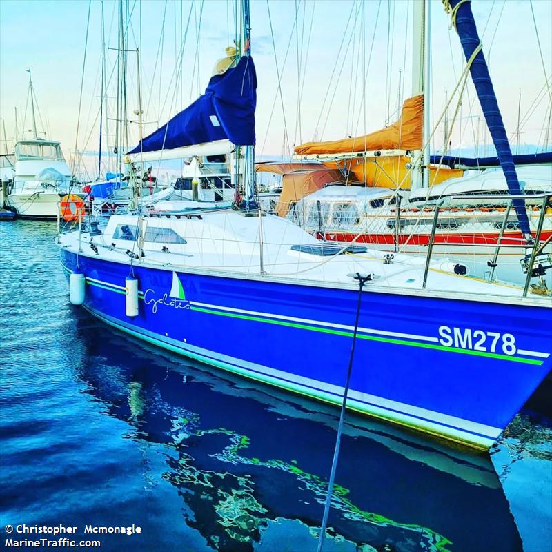 galatea (Sailing vessel) - IMO , MMSI 503076170, Call Sign SM278 under the flag of Australia