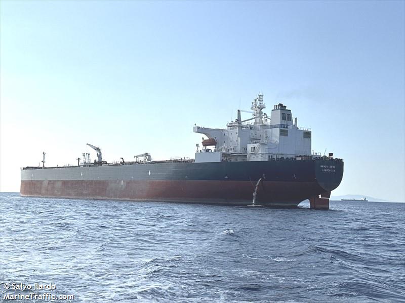 nanda devi (Crude Oil Tanker) - IMO 9274434, MMSI 626279000, Call Sign TRAT3 under the flag of Gabon