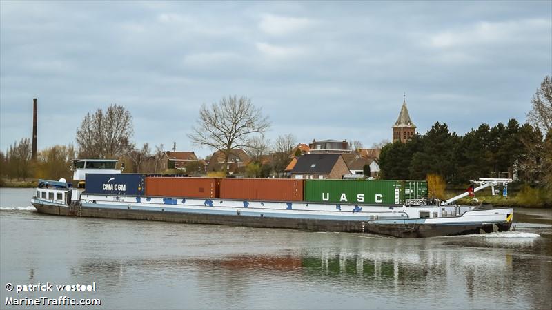 hermes (Fishing vessel) - IMO , MMSI 205490990, Call Sign OT 4909 under the flag of Belgium