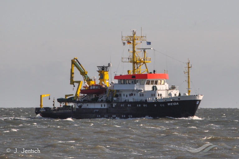 wega (Research Vessel) - IMO 8901054, MMSI 211205970, Call Sign DBBC under the flag of Germany