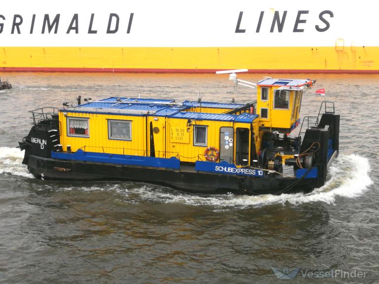 schub express 10 (Other type) - IMO , MMSI 211268070 under the flag of Germany